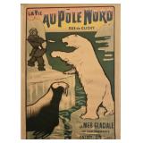Au Pole NOrd Advertising Poster