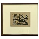 Lyonel Feininger Woodcut