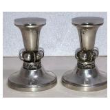 PR. Sterling Silver Candlesticks