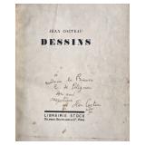 Jean Cocteau, Inscribed Book, 1923