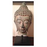 Bronze Buddha Head