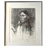 Native American Portrait, Mark English