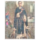 Saint Francis, Mission Oil Paingint