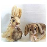 Early Mohair Steiff Rabbits (2)