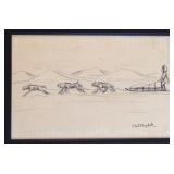 Alaskan Painting, Robert Mayokok