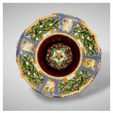 Minton Majolica Christmas Charger