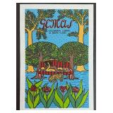 Gems Original Cuba Screen print, Alicia Leal