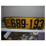 1924 Michigan Plate