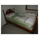 Custom made twin size bed
