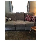 Very nice couch- partial recliner