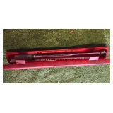 Snap on torque wrench