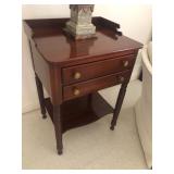 2 drawer side table or end table