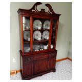 Mahogany China cabinet