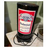 Budweiser beer can lamp