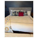 King size platform bed