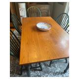 kitchen table & 6 chairs