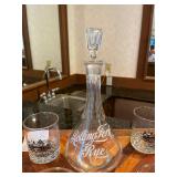 Rolling Rock decanter