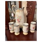 Lemonade set Porcelain