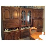 TEAK FURNITURE , AMERICAN OAK  GERMAN WALL CLOSET .... ANTIQUES , JEWELRY, GUNS,......