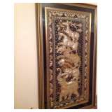 Framed tapestry