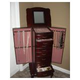 Tall Jewelry Chest