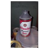 CONE TOP STEEL BEER CAN
