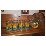MID CENTURY JUICE SET