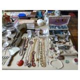 Sterling silver jewelry, costume jewelry