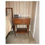 Mid century nightstand with drawer