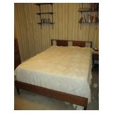 Mid century modern bed