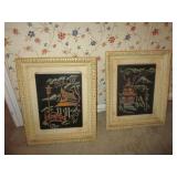 Pair of oriental style prints