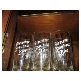 Vintage German beer glasses
