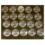 20, 2011 WALKING LIBERTY SILVER DOLLARS