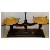 OLD HENRY TROEMNER BRASS BALANCE SCALE