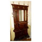 BEAUTIFUL VICTORIAN HALL TREE