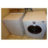 GE PROFILE ELECTRIC DRYER & FRIGIDAIRE GALLERY SERIES WASHING MACHINE