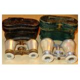 VINTAGE MOTHER OF PEARL OPERA GLASSES, MADE IN PARIS