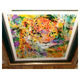 LeRoy Neiman Signed "LEOPARD" print