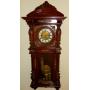 GUSTAV BECKER (?) 3 WEIGHT VIENNA REGULATOR CLOCK