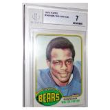 WALTER PAYTON TOPPS ROOKIE CARD BECKETT 7