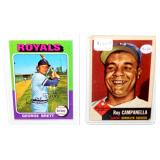 GEORGE BRETT & ROY CAMPANELLA
