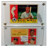 MICKEY MANTLE BASEBALL CARDS NEW YORK YANKEES