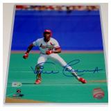 ST. LOUIS CARDINALS VINCE COLEMAN AUTOGRAPHED PHOTO
