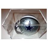 DALLAS COWBOYS TROY AIKMAN AUTOGRAPHED MINI FOOTBALL HELMET