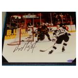 ST. LOUIS BLUES WAYNE GRETZKY # 99 AUTOGRAPHED PHOTO NHL HOF