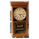 COCA-COLA IN BOTTLES ADVERTISING CLOCK