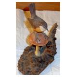 FOLK ART BIRD CARVING