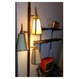 MID CENTURY MODERN TENSION POLE LAMP