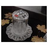 lead crystal cracker jar