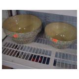 spongeware bowls